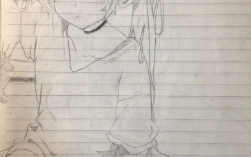 Anime Girls, Water Guns, Pencil Drawing, Drawing Wallpaper