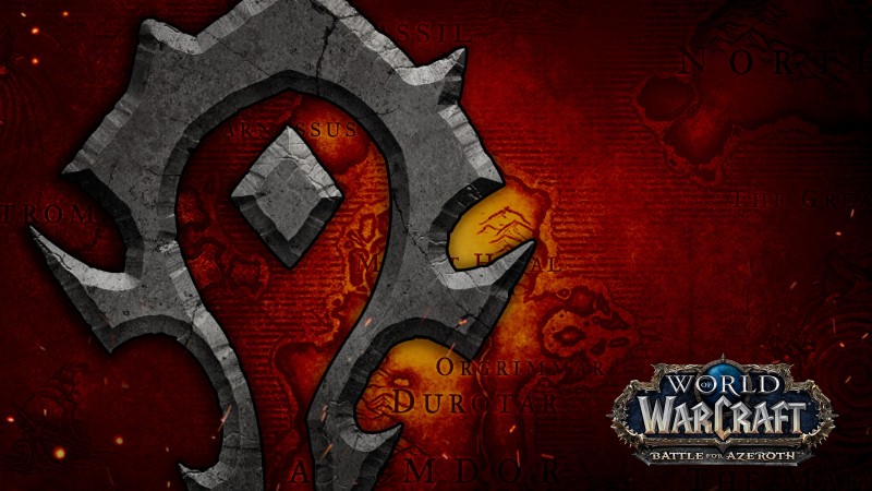 World of Warcraft, World of Warcraft: Battle for Azeroth, Horde, Video Game Art Wallpaper