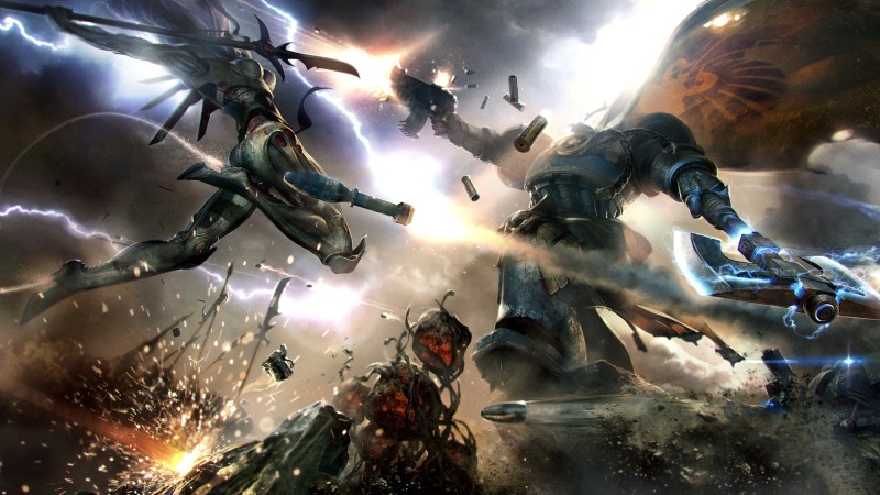 Warhammer 40,000, Warhammer, Space Marine, Science Fiction, Technology Wallpaper
