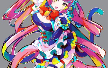 Anime, Anime Girls, Portrait Display, Colorful Wallpaper