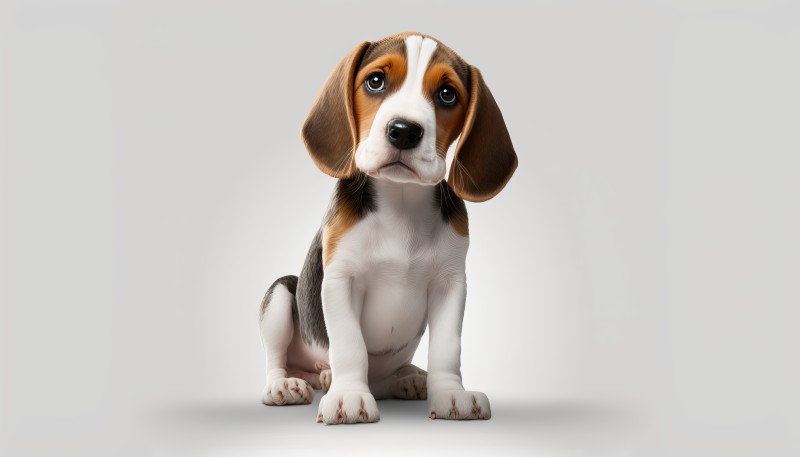 AI Art, Pet, Animals, Dog, Beagle Wallpaper