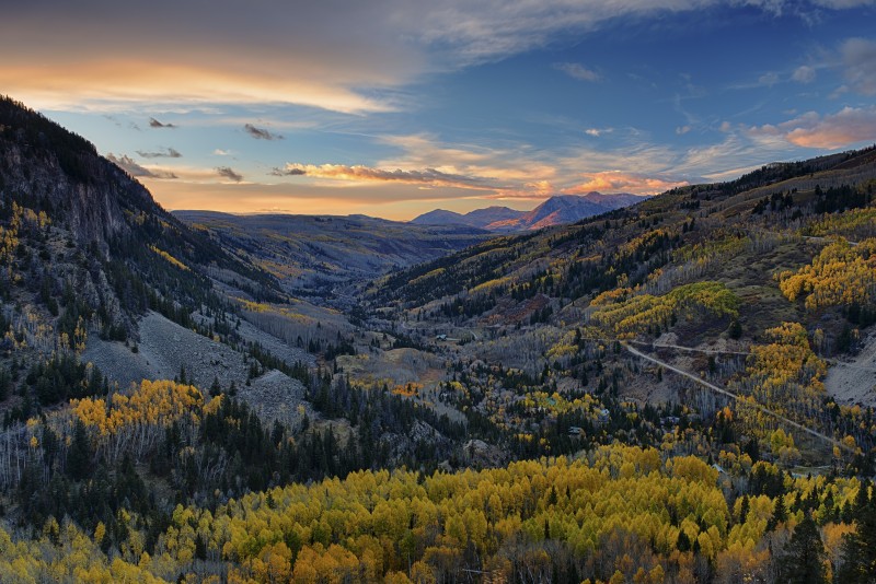Colorado, Photography, Landscape, Fall, Aspen, San Miguel Wallpaper