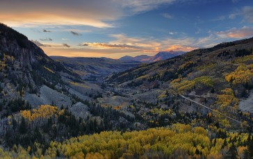 Colorado, Photography, Landscape, Fall, Aspen, San Miguel Wallpaper