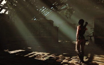 Lara Croft (Tomb Raider), Shadow of the Tomb Raider, CGI, Video Games, Screen Shot Wallpaper