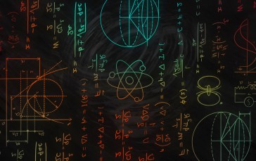 Chemistry, Mathematical Formulas, Black, Formula Wallpaper