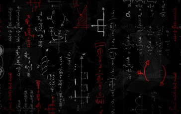 Mathematical Formulas, Red, Formula, Math Equation Wallpaper