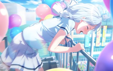 Anime, BanG Dream!, Anime Girls, Wakamiya Eve, Schoolgirl Wallpaper