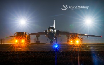 China, Aircraft, Truck, Lights, Xian H-6 Wallpaper