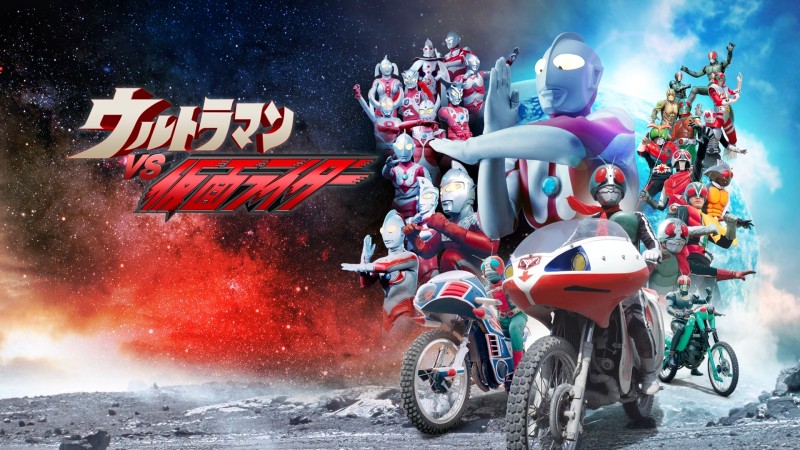 Ultraman, Kamen Rider, Ultraman vs Kamen Rider, Superhero Wallpaper