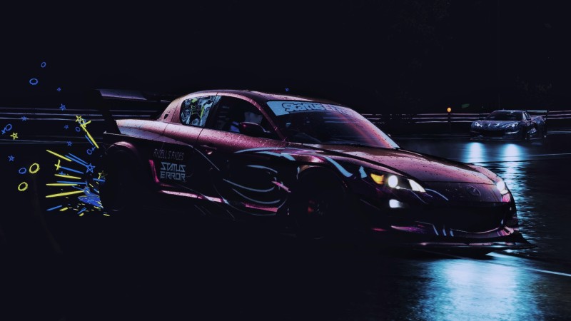 Need for Speed Unbound, Need for Speed, Edit, Race Cars, Car Park Wallpaper
