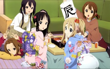 K-ON!, Anime, Anime Girls, Hirasawa Yui Wallpaper