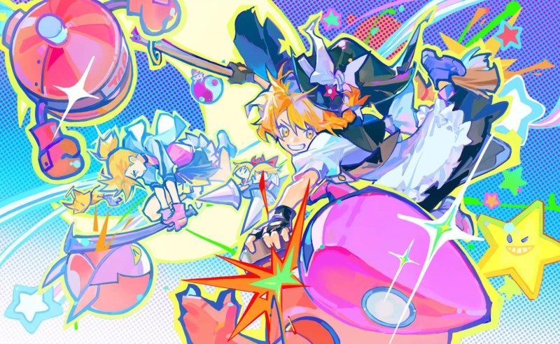 MuseDash, Buro, Marija, Anime Girls, Colorful, Touhou Wallpaper