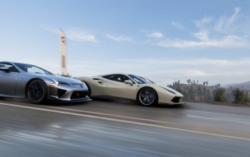 Forza Horizon 5, Ferrari, Screen Shot, Video Games Wallpaper