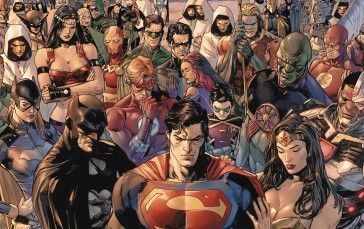 DC Comics, Superhero, Superman, Wonder Woman Wallpaper