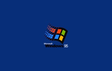 Operating System, Logo, Minimalism, Windows 95 Wallpaper
