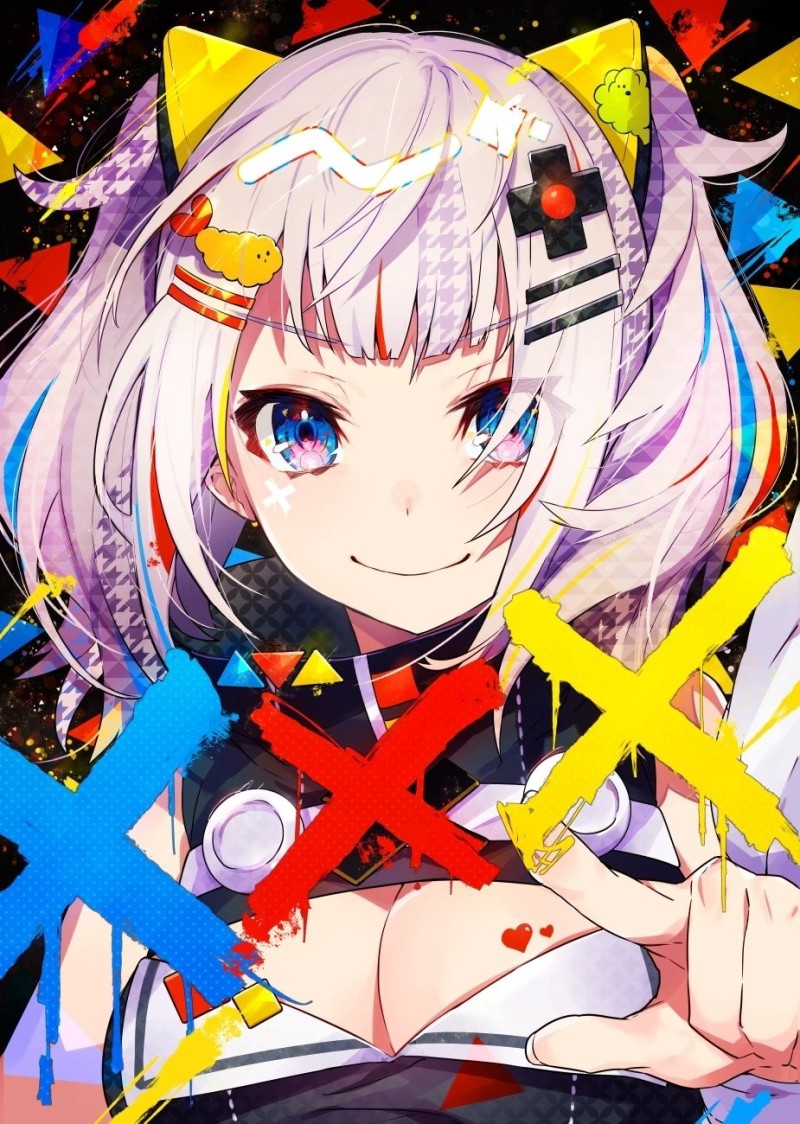Anime, Anime Girls, Portrait Display, Smiling, Colorful Wallpaper