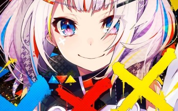 Anime, Anime Girls, Portrait Display, Smiling, Colorful Wallpaper