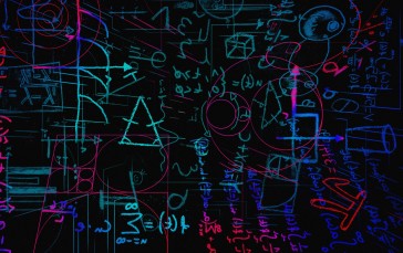 Chemistry, Mathematical Formulas, Black, Formula Wallpaper