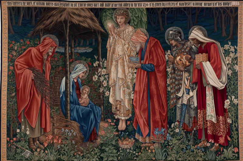 Jesus Christ, Virgin Mary, Christmas, Religious Wallpaper