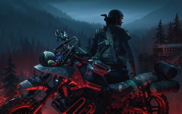 Video Games, Days Gone, Motorcycle Wallpaper