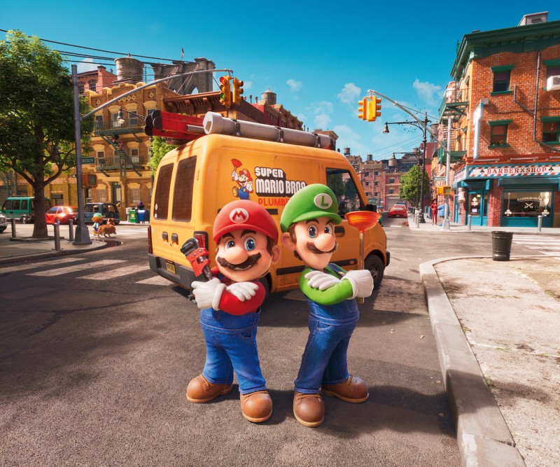 The Super Mario Bros. Movie, Mario Bros., Nintendo, Video Game Art, Digital Art Wallpaper