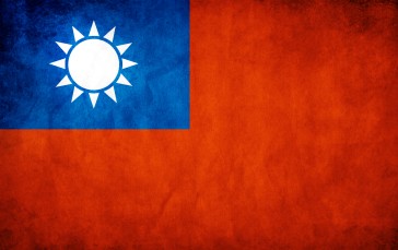Flag, Taiwan, Sun Wallpaper