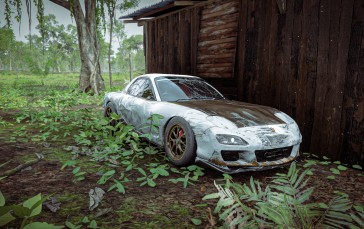 Mazda RX-7, Rust, Mazda, Forza Horizon 5, Forza Wallpaper
