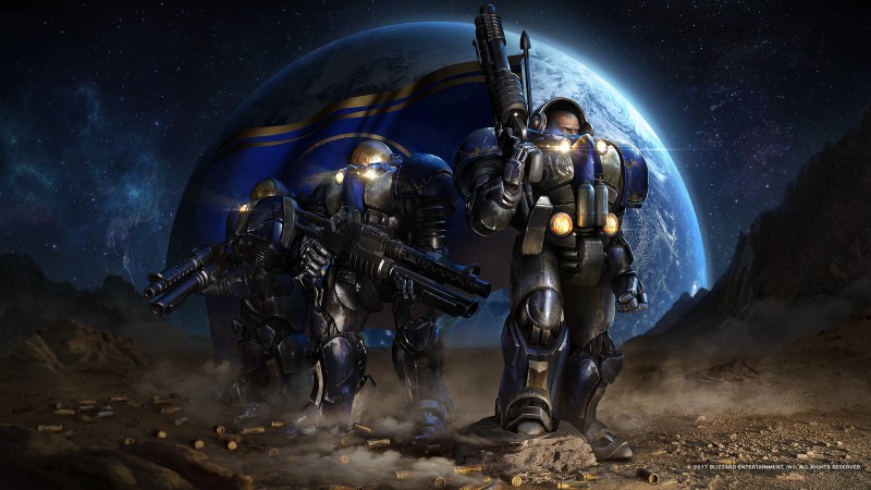 StarCraft, PC Gaming, Terrans, Science Fiction, Weapon, Soldier Wallpaper