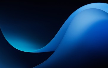 Microsoft, Abstract, Blue, Simple Background Wallpaper