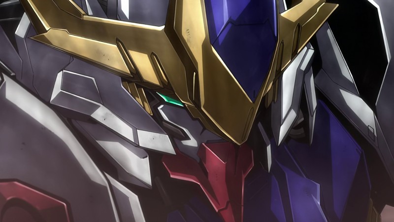 Mobile Suit Gundam: Iron-Blooded Orphans, Barbatos, Gundam, Anime Screenshot Wallpaper
