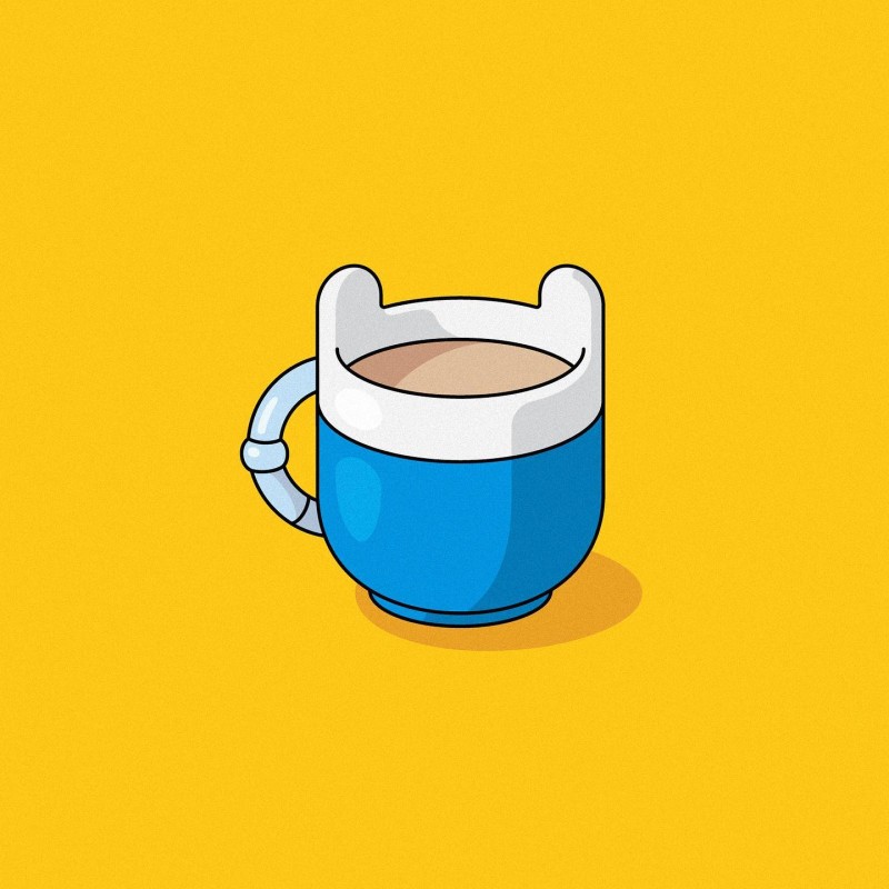 Adventure Time, Cartoon, Drink, Cup Wallpaper