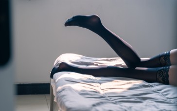 Leg Garter, Leggings, Stockings, Black Stockings Wallpaper