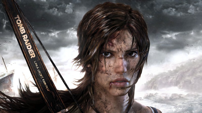 Tomb Raider, Lara Croft (Tomb Raider), Looking at Viewer, Artwork Wallpaper