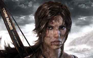Tomb Raider, Lara Croft (Tomb Raider), Looking at Viewer, Artwork Wallpaper