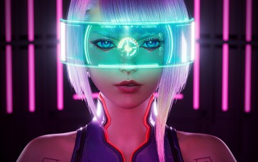 Huifeng Huang, CGI, Women, Lucyna Kushinada (Cyberpunk: Edgerunners) Wallpaper
