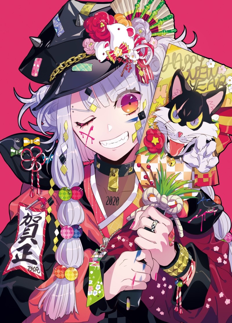 Colorful, Original Characters, Portrait Display, Anime Girls Wallpaper