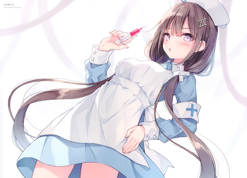 Anime, Anime Girls, Rurudo, Needles, Nurses, Nurse Outfit Wallpaper