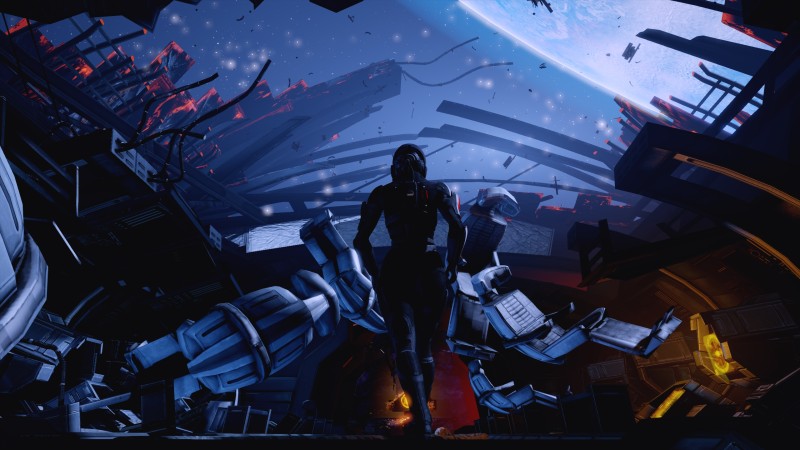 Video Games, CGI, Mass Effect, Mass Effect 2, Commander Shepard Wallpaper