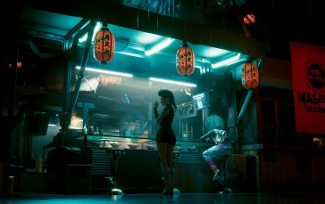 Cyberpunk 2077, Screen Shot, Video Games, CGI Wallpaper