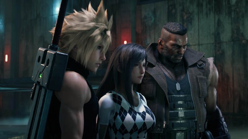 Final Fantasy VII: Remake, Video Games, Cloud Strife, Tifa Lockhart Wallpaper