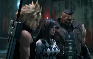 Final Fantasy VII: Remake, Video Games, Cloud Strife, Tifa Lockhart Wallpaper