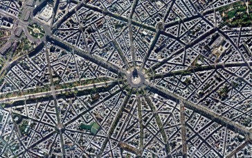 Google, Nature, Satellite Photo, Landscape, Watermarked, Paris Wallpaper