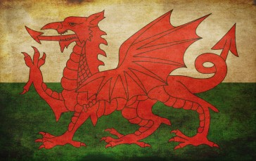 Flag, Wales, UK, British Wallpaper