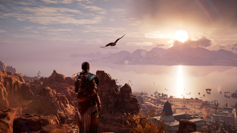 Assassin Creed Origins, Sky, Video Games, Clouds Wallpaper