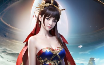 China, 505 Games, AI Art, Asian Wallpaper