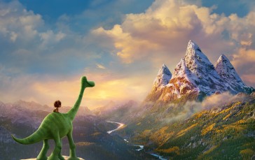 Dinosaurs, Movies, The Good Dinosaur, CGI Wallpaper