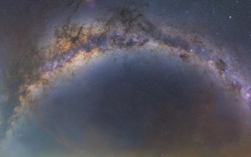 Space, Nebula, Milky Way, Minimalism Wallpaper