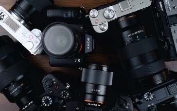 Sony A7, Sony, Camera, Technology, Top View Wallpaper