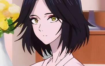 Anime Girls, Face, Short Hair Wallpaper