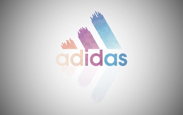 Adidas, Brand, Logo, Colorful Wallpaper
